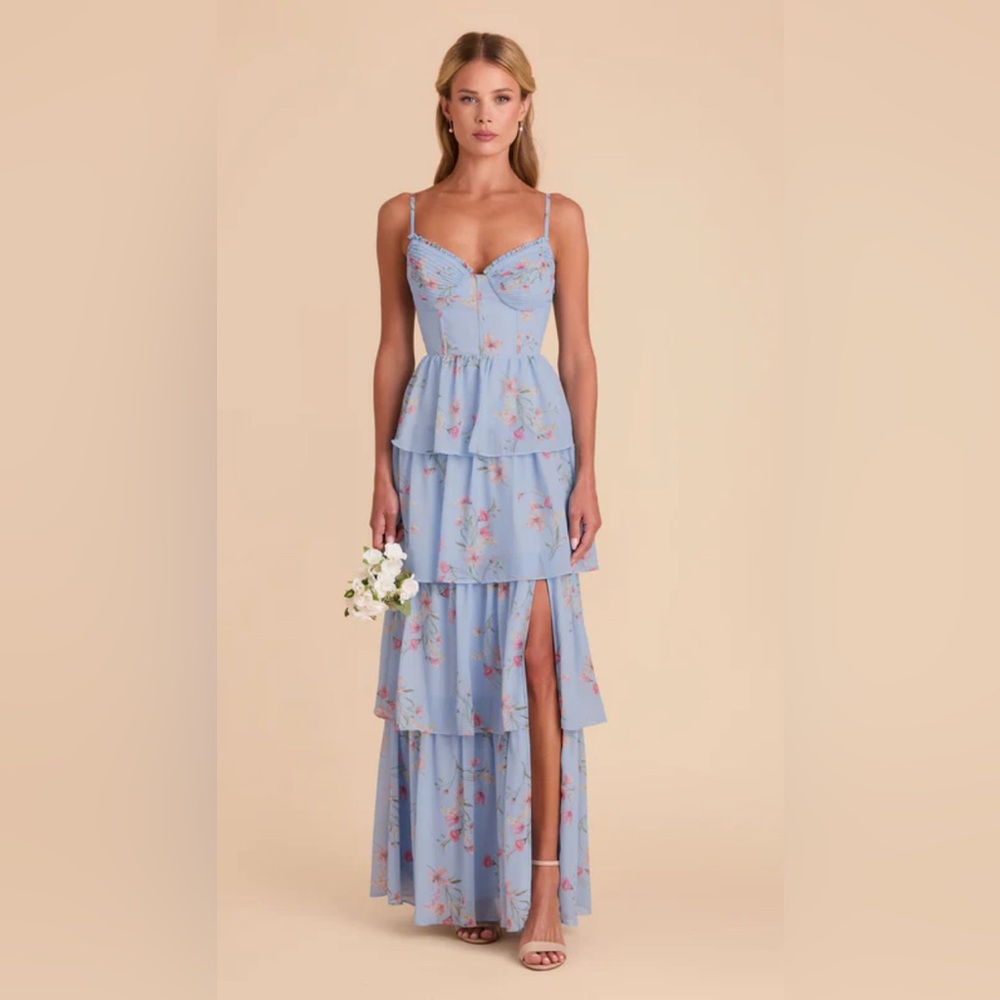 Birdy Grey Blue Floral Dress